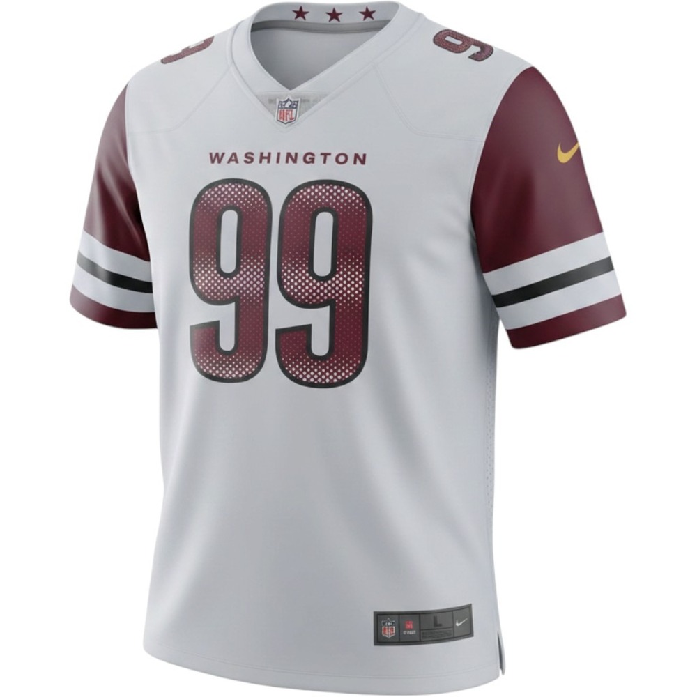 Nike Washington Commanders Jersey Mens Large White NEW Chase Young 99 Football